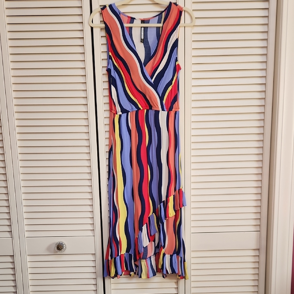 Anthropologie Tracy Reese Multicolor Striped Dress